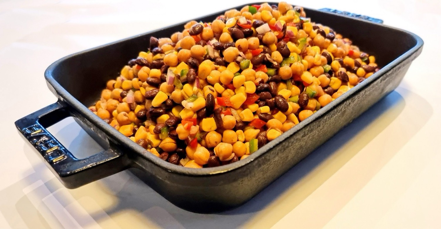 brazilian mixed bean salad